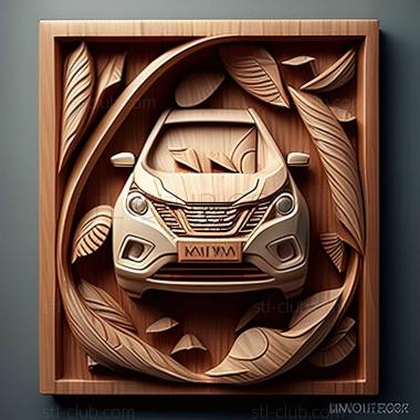 3D модель Nissan Livina (STL)